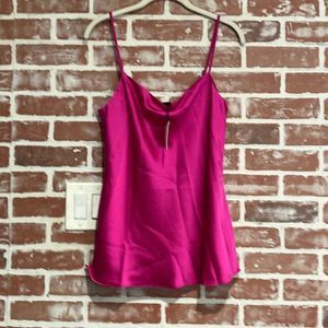 Hatch Maternity Magenta Barbie Pink Cami Top Size 1